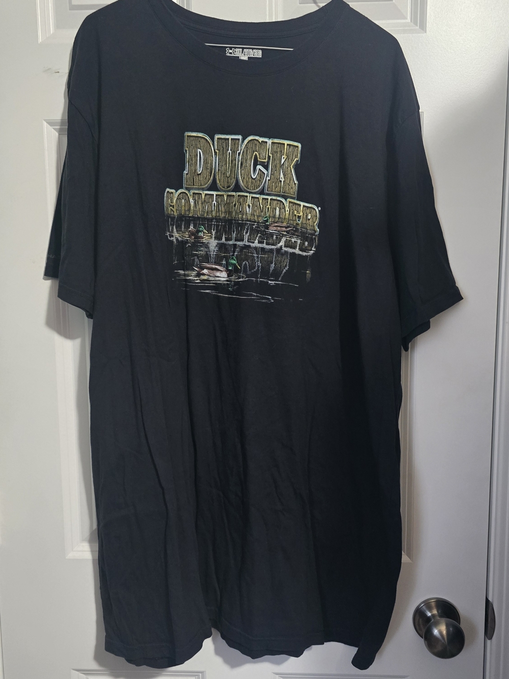 Under Armour Black 'Duck Commander' Graphic Short Sleeve Tee